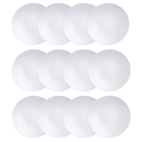 12 Pratos Sobremesa Porcelana Pequeno Branco 21cm Tortas Doces Sophia Tramontina