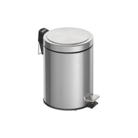 Lixeira Tramontina Brasil Plus com Pedal 5L Redonda Scotch Brite Única