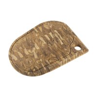 Tábua para Churrasco Tramontina Folíum 13583351 45x33 Madeira Teca