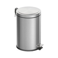 Lixeira Tramontina Brasil Plus com Pedal 20L Redonda Scotch Brite Única