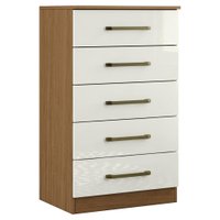 Comoda 5 Gavetas 61 cm 2014140 Atacama Off White ARMoveis