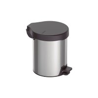 Lixeira Tramontina New com Pedal 5L Redonda Inox Polido AÇO INOX POLIDO