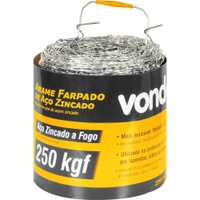 Arame Farpado 250Kgf 250M Vonder