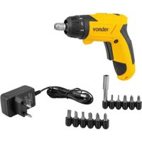 Parafusadeira Bateria 3,6V Kit C/12Pcs Vonder