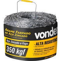 Arame Farpado 350Kgf 500M Vonder
