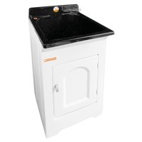 Gabinete Tanque de Lavar Roupas 32 Litros Stilofibra Lavanderia Área de Serviço Armário