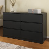 Cômoda com 6 Gavetas 120cm Multimóveis MP4396