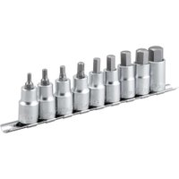 Jogo Soquetes Hexagonais Encaixe  1/2