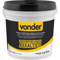 Impermeabilizante Asfáltico 3,6L  Vonder