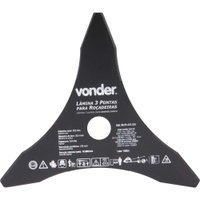Lâmina 3 Pontas Para Roçadeira 255X25,4X3,0Mm Vonder