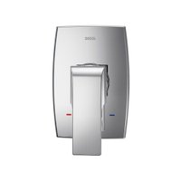 Acabamento Monocomando para Chuveiro e Ducha Higiênica Docol Vougan 90008857006 Cromado