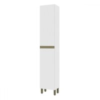 Paneleiro 2 Portas 3 Prateleiras Branco - Indékes