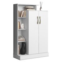 Multiuso Sapateira 2 Portas 91 cm Florenca Branco ARMoveis