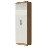 Armario Multiuso 2 Portas 170x52 cm New Atacama Off White ARMoveis