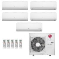 Ar-Condicionado Multi Split Inverter LG 36.000 (3x Evap HW 7.000 + 2x Evap HW 12.000) R-32 Quente/Frio 220V Ar-Condicionado Multi Split Inverter LG 36.000 (3x Evap HW 7.000 + 2x Evap HW 12.000) R-32 Quente/Frio 220V