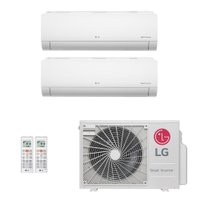 Ar-Condicionado Multi Split Inverter LG 18.000 (1x Evap HW 7.000 + 1x Evap HW 12.000) Quente/Frio 220V R-32