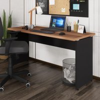 Escrivaninha Mesa de Escritório 150cm Multimóveis CR25318 Sevilha/Preto