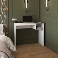 Mesa Escrivaninha Lugano 1 Nicho Branco - Panorama Móveis