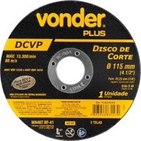 Disco Corte 115,0X1,6X22,23 Dcvp V Plus