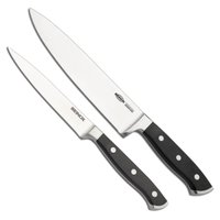 Jogo 2 Facas para Cozinha 5' e 8' Infinity Aço Inox Profissi