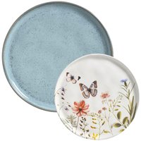 Conjunto Prato Raso 27cm e de Sobremesa 21,5cm Breeze Encant