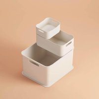 Conjunto 3 Caixas Organizadoras Pequena Grande Ultra Fit Lig
