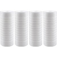 Kit 4 Refis Ranhurados de Reposição 7" Melt Blown para Filtro de Máquina de Lavar Maqlav Acquabios
