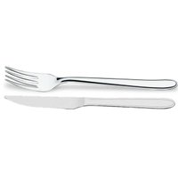 Jogo de Talheres Garfo e Faca Churrasco Inox Siena Brinox 48