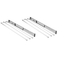 Kit 2 Suportes Porta Toalhas Panos de Prato Triplo 41cm Crom