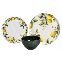 Jogo Bowl Prato Raso e Sobremesa Limonata Arauco Porto Brasi