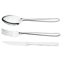 Faqueiro 12 Pessoas Garfos Colheres Facas de Churrasco Inox