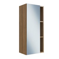 Armário Organizador com 2 Prateleiras e Porta c/Espelho