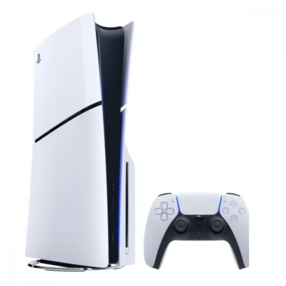 Playstation 5 Slim SSD 1TB Edição Físico Sony 2 Jogos - Branco