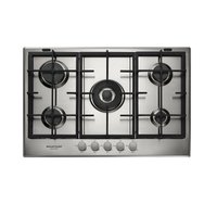 Cooktop 5 Bocas Brastemp Gourmand Inox com Duplachama e Trempe com Ferro Fundido - BDK75DR