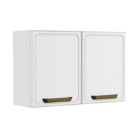 Armário de Cozinha Modulado Bella c/ 2 Portas 80cm Branco - Bertolini