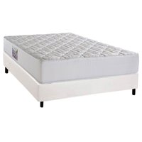 Conjunto Box Casal: Colchão Espuma Herval D45 New Top + Base CRC Corano White (138x188)