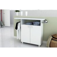 Balcão Multiuso p/ Área Serviço TP-3000 c/ 2 Portas Branco - Tecno Mobili