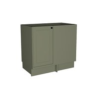 Balcão de Cozinha Évora PH 3121 Canto Reto c/ 1 Porta s/ Tampo 92,5cm Verde - Herval