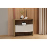 Mesa Cabeceira Detroit Freijo Cumaru c/ Fendi - Novo Horizonte