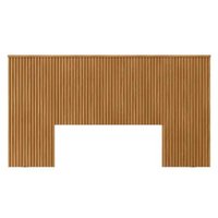 Painel Cama Box Madeirado Laranjeiras 240cm Nature Fosco - Linea Brasil