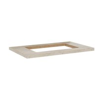 Tampo de Cozinha Modulado p/ Balcão Cooktop 2621 80cm Petra - Carraro
