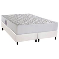 Conjunto Box King: Colchão Espuma Herval D45 New Top + Base CRC Corano White (193x203)