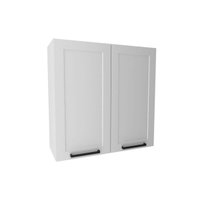 Armário Aéreo Cozinha Modulado CZ-3314 c/ 2 Portas 80cm Branco - Tecno Mobili