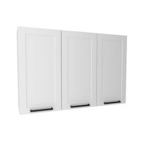 Armário Aéreo Cozinha Modulado CZ-3310 c/ 3 Portas 120cm Branco - Tecno Mobili