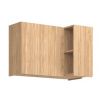 Armário Aéreo p/ Cozinha Rebeca c/ 1 Porta Canto 94cm Mel - Movelbento