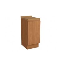 Gabinete de Cozinha Modulado Balcão c/ Tampo Ciela R622 c/ 1 Porta 40cm Canela - Kappesberg