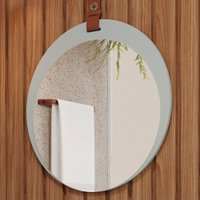 Espelho Decorativo Lua 100% Mdf Pistache - Mgm Móveis