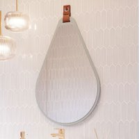 Espelho Decorativo Gota 100% Mdf Pistache - Mgm Móveis