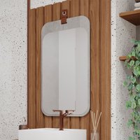 Espelho Decorativo Monet 100% Mdf Cimento - Mgm Móveis