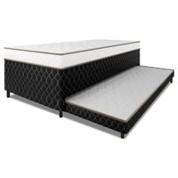 Cama Bibox Solteiro Ortopédica com Cama Auxiliar Conjugada 88x188x51cm Dani Cama Bibox Solteiro Ortopédica com Cama Auxiliar Conjugada 88x188x51cm Dani